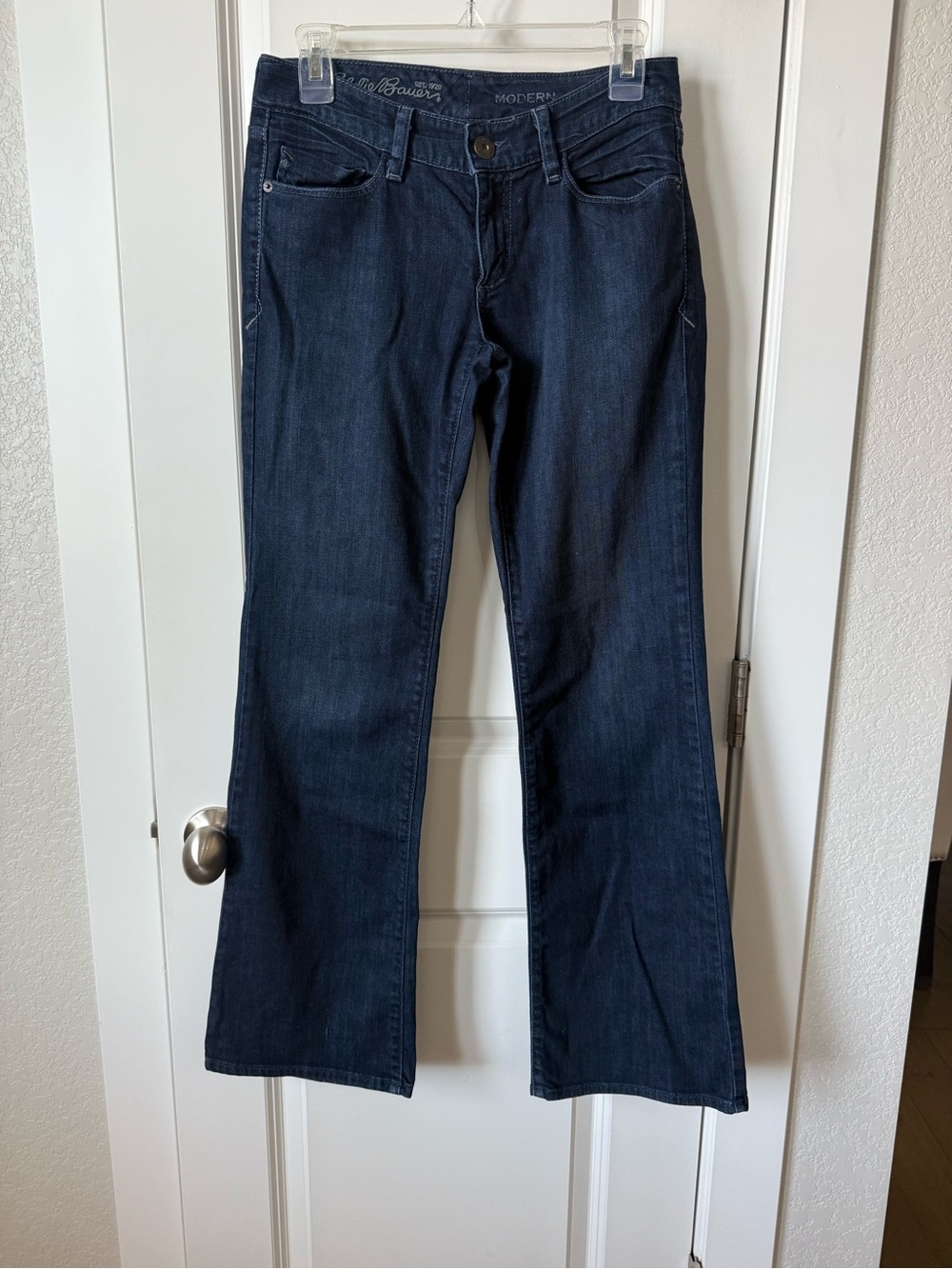 Eddie Bauer Dark Blue Flare Jeans